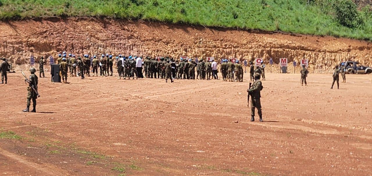 Un champ de tir construit par les Casques bleus bangladais de la MONUSCO pour renforcer les capacités opérationnelles des FARDC [photo d’illustration]