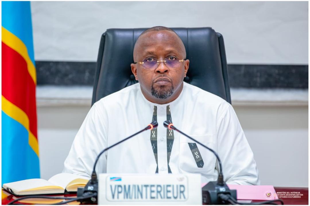Le VPM de l’Intérieur Jacquemain Shabani [photo d’illustration]