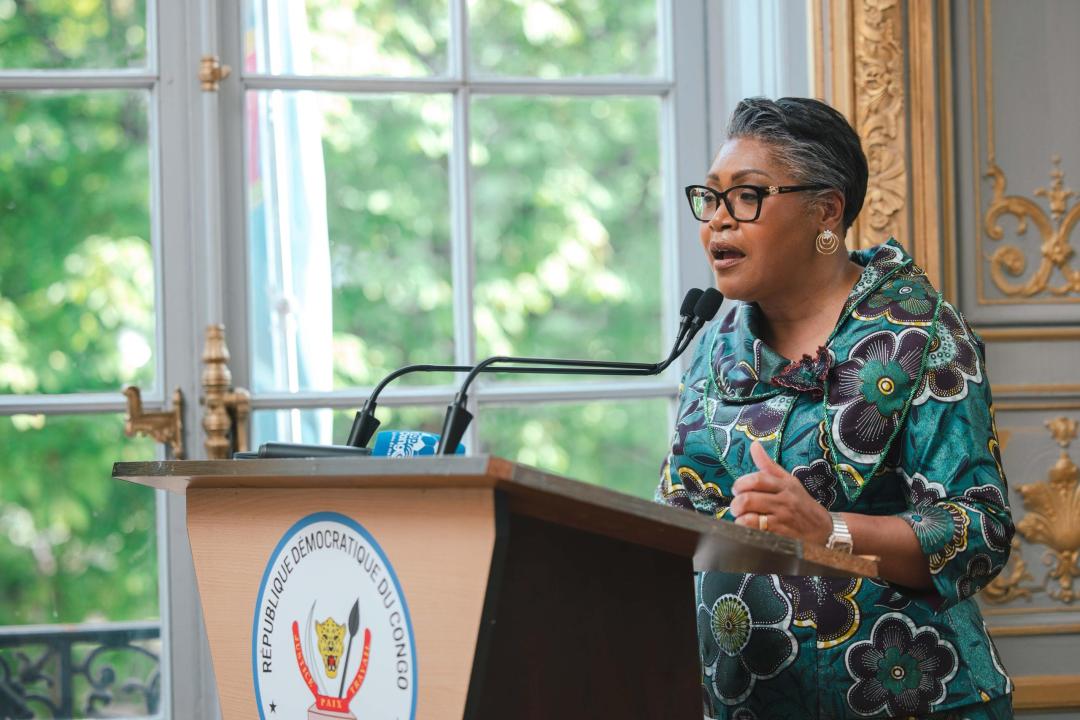 La Première ministre Judith Suminwa à Paris [photo d’illustration]