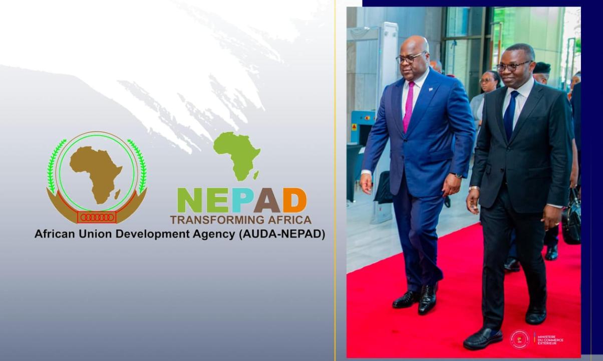 Le président Félix Tshisekedi et Julien Paluku Kahongya, ministre du Commerce extérieur [photo d'illustration]