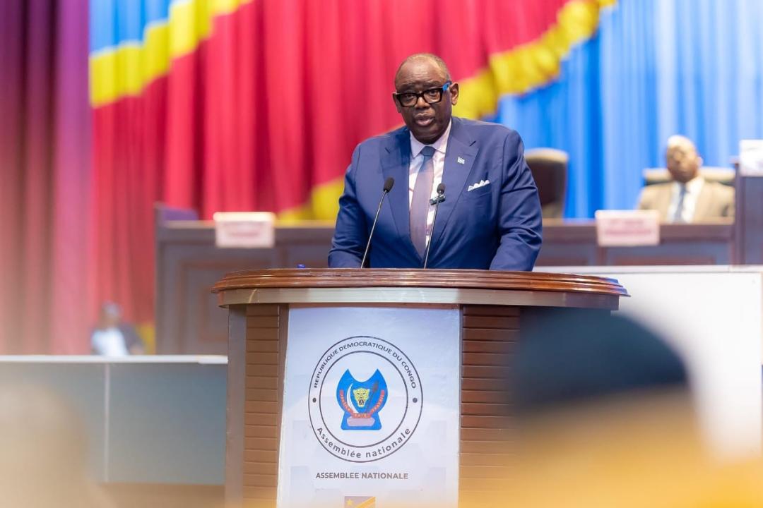 Le ministre des Mines Louis Watum Kabamba à l'Assemblée nationale [photo d'illustration]