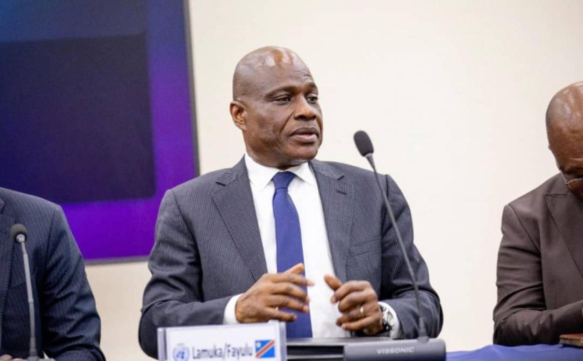 L'opposant congolais et président du parti politique Ecidé, Martin Fayulu Madidi