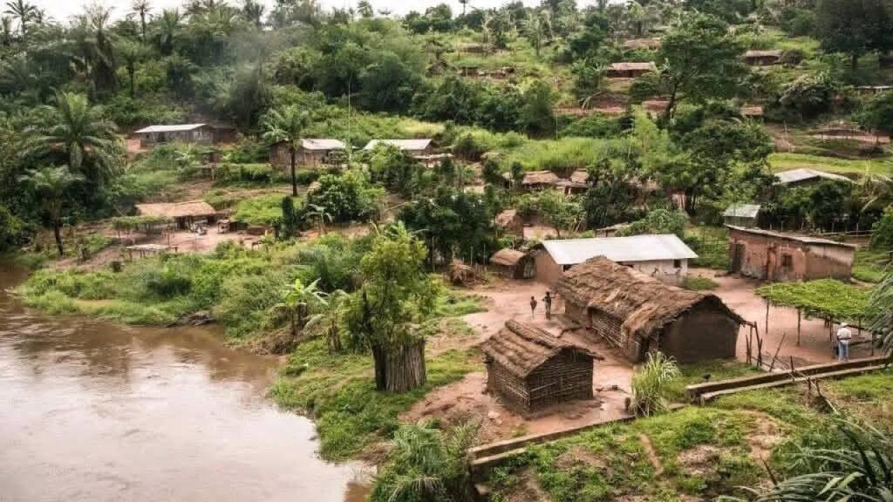 Un village situé dans le territoire de Kwamouth [photo d'illustration]