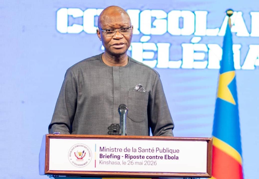 Docteur Roger Kamba, ministre de la Santé, hygiène et prévoyance sociale du Gouvernement Suminwa