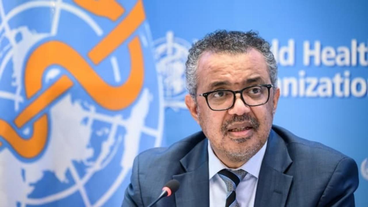 Le directeur général de l'organisation mondiale de la santé [OMS] Tedros Adhanom Ghebreyesus [photo d'illustration]