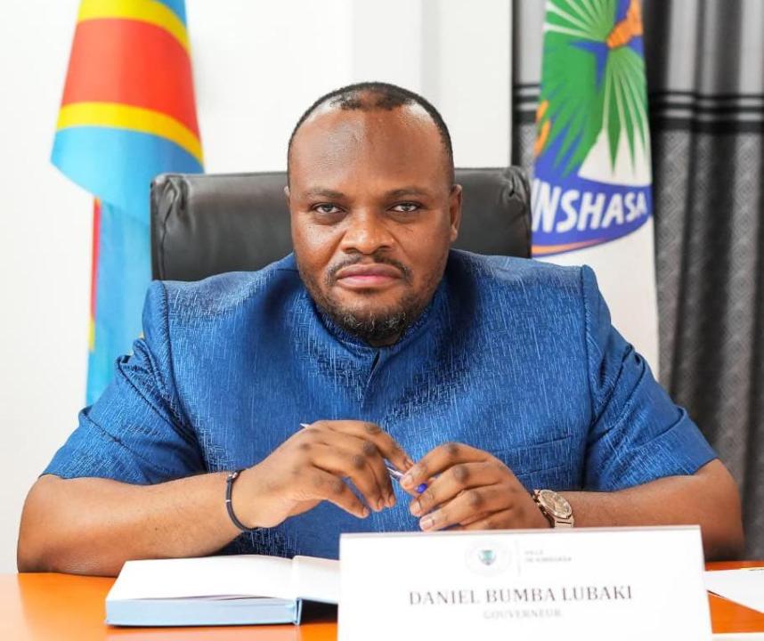 Le gouverneur de la ville-province de Kinshasa,  Daniel Bumba Lubaki [photo d’illustration]