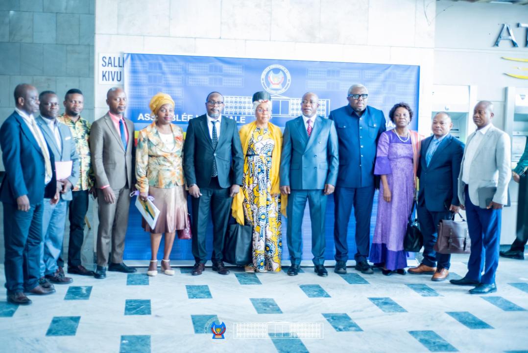 Échange entre le bureau de la commission des droits de l'homme de l'Assemblée nationale en RDC et la délégation de la commission africaine des droits de l'homme, vendredi 29 mai 2026