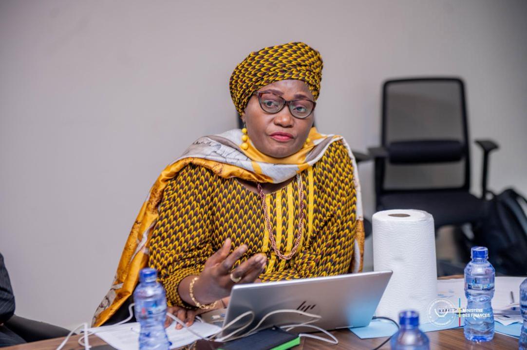 Clarisse PHOLA TEDIKA Secrétaire Permanente Provinciale du Corps des Assistants Sociaux ville de Kinshasa
