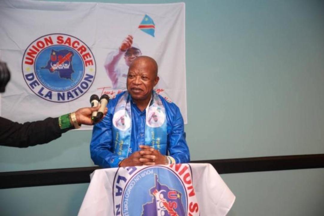 André Mbata Mangu, Secrétaire permanent de l'Union sacrée de la nation