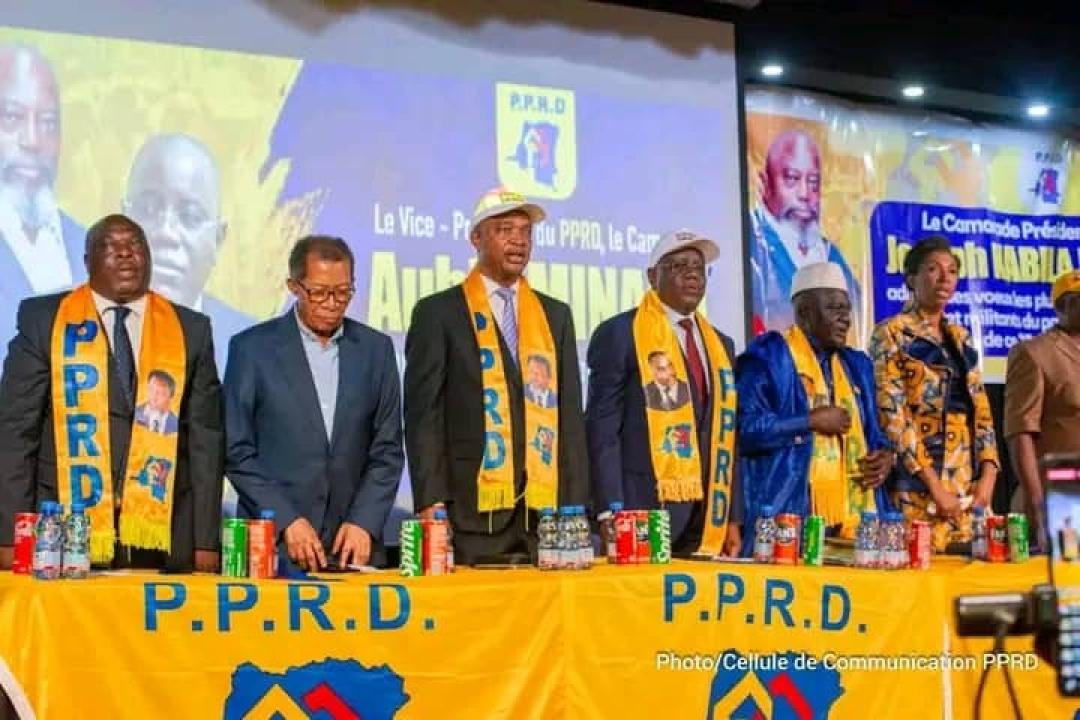 Quelques leaders du PPRD de Joseph Kabila [photo d'illustration]