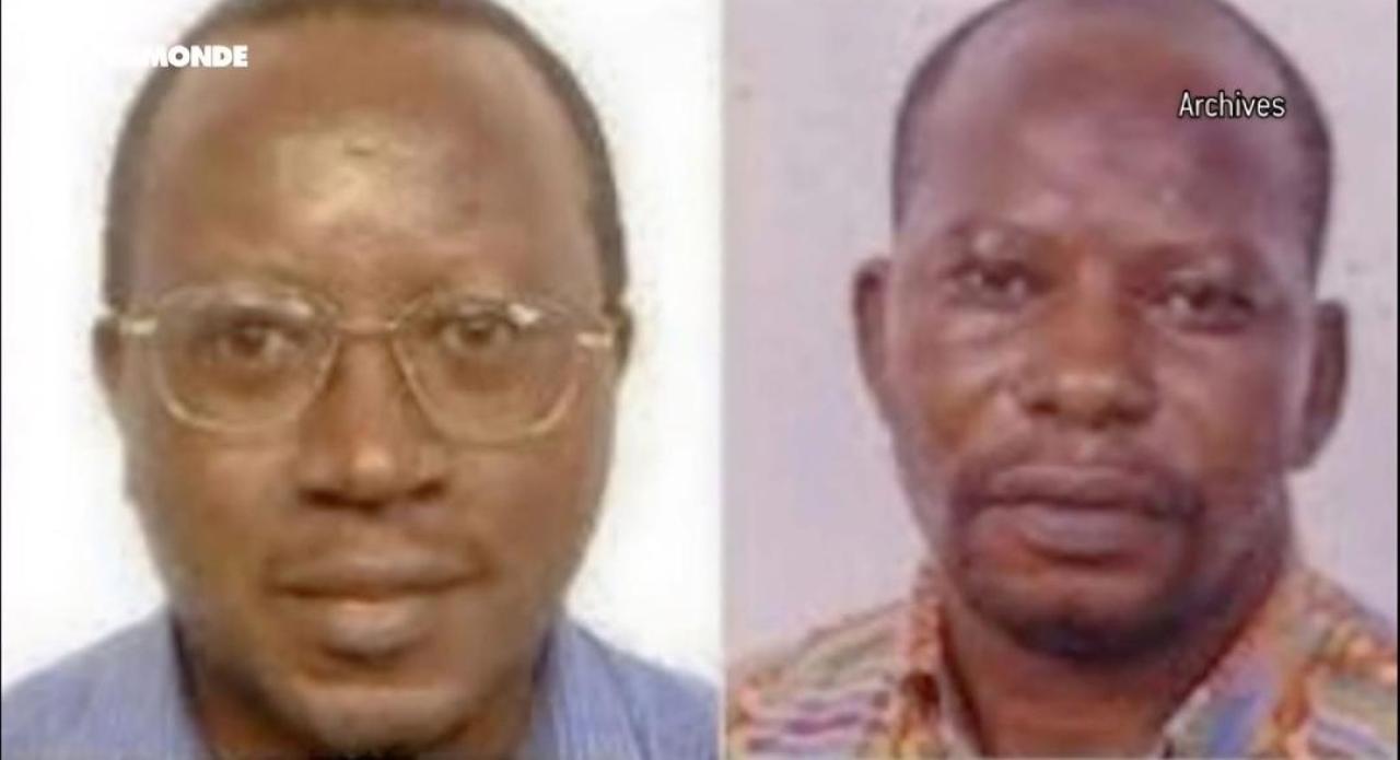 Les activistes de droits de l'homme et membres de la VSV, Floribert Chebeya et Fidel Bazana