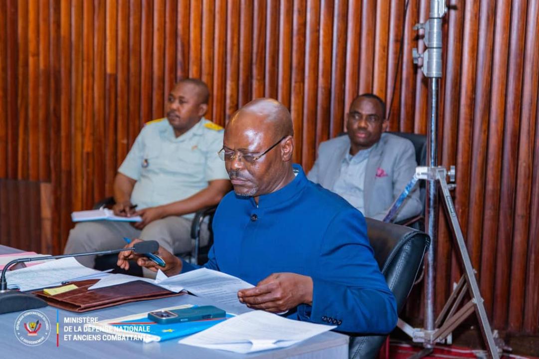 Le VPM de la Défense nationale, Guy Kabombo Muadiamvita [photo d'illustration]