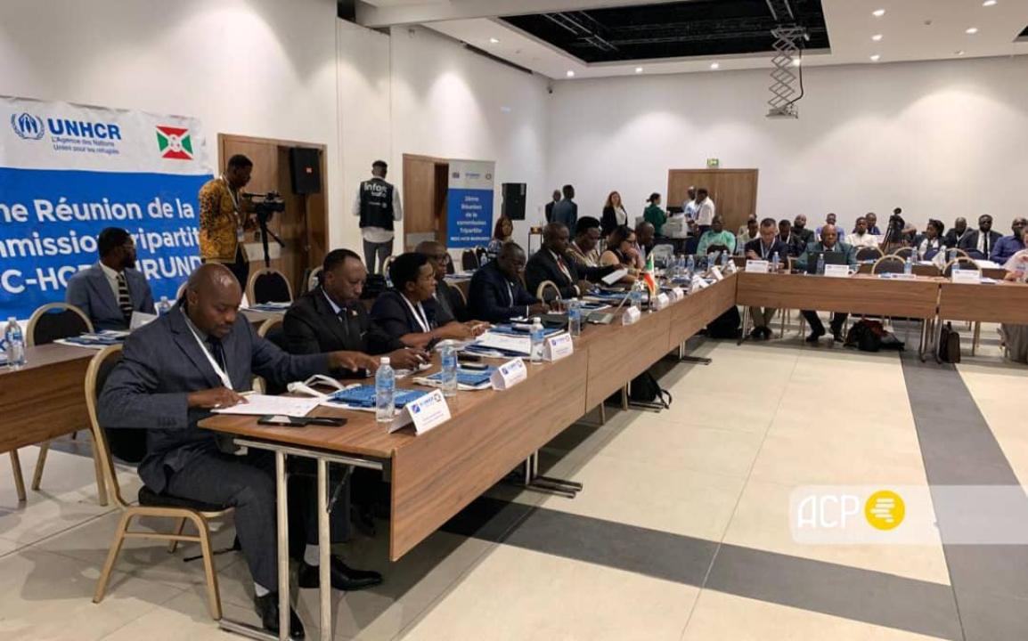 Les participants qui représentent la RDC, le Burundi et le HCR [photo d'illustration]