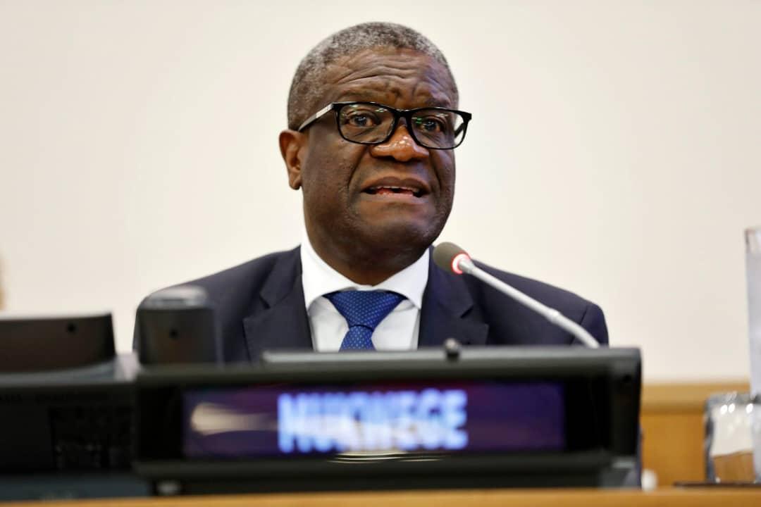 Le Prix Nobel de la paix, Denis Mukwege [ photo d'illustration ]