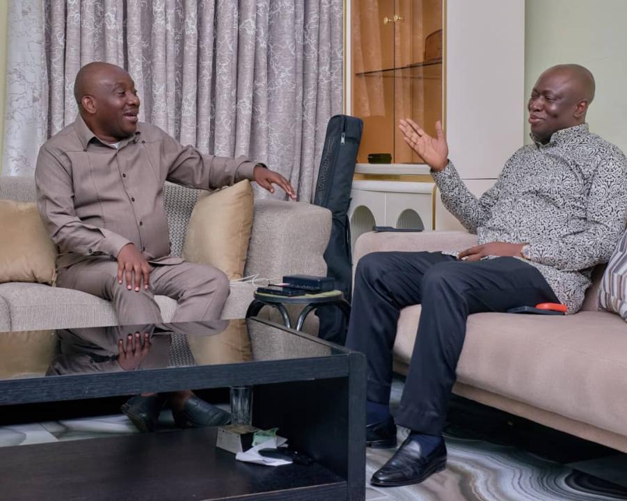Fructueux échanges entre Jules Mulindwa et Augustin Kabuya