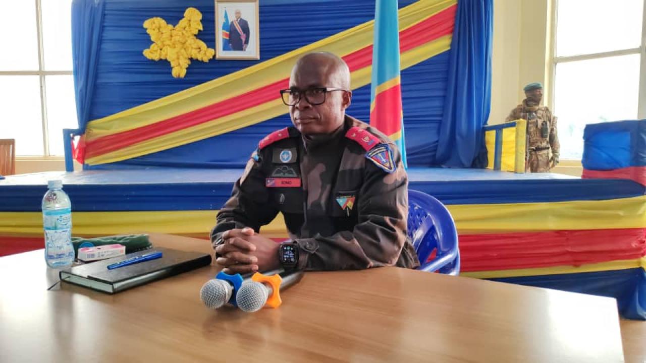 Le gouverneur militaire du Nord-Kivu Kakule Somo Evariste [photo d’illustration]
