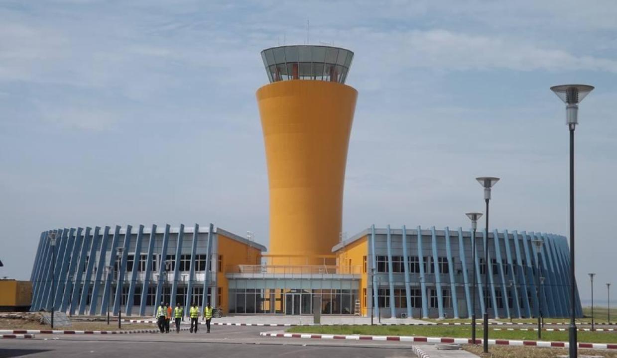 Vue de la tour de contrôle de l’aéroport de N’Djili [photo d’illustration]