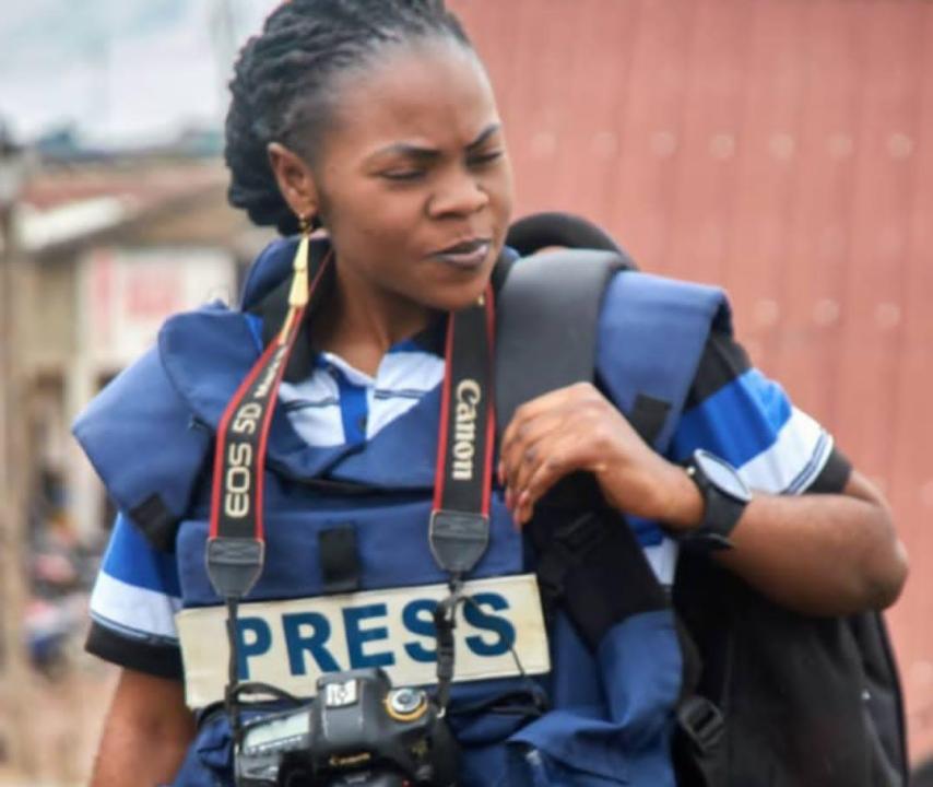 La journaliste Guilaine Kahumula [Photo d'illustration]