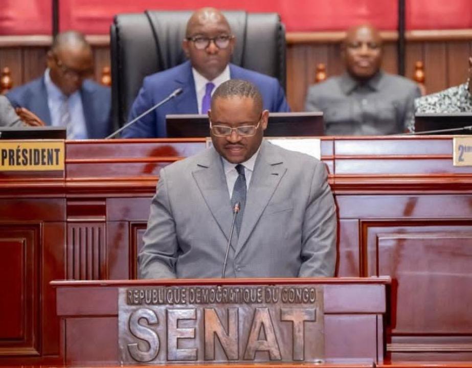 Doudou Fwamba défend au Sénat quatre accords de financement de plus de 598 millions de dollars