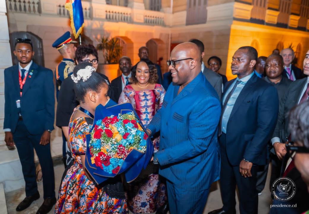Le chef de l'État Félix Tshisekedi accueilli mardi 09 juin au Caire, capitale de la République arabe d' Egypte.