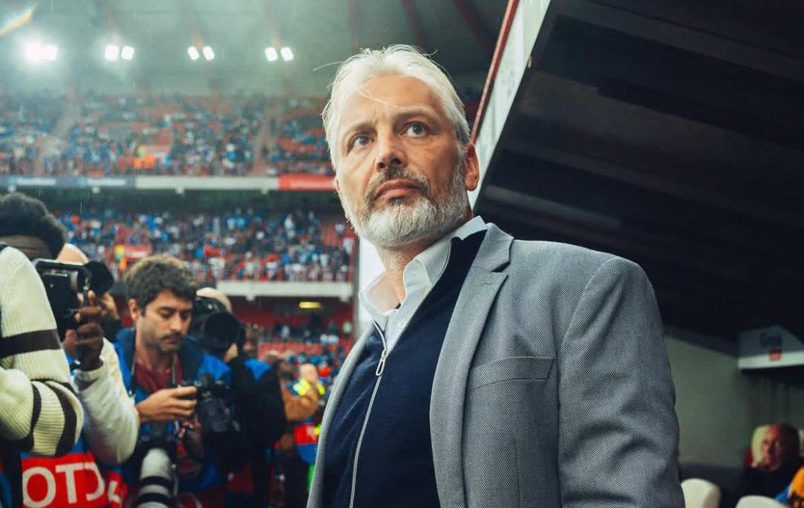 Sébastien Desabres Sélectionneur des Léopards lors du match contre le Danemark le 03 juin dernier