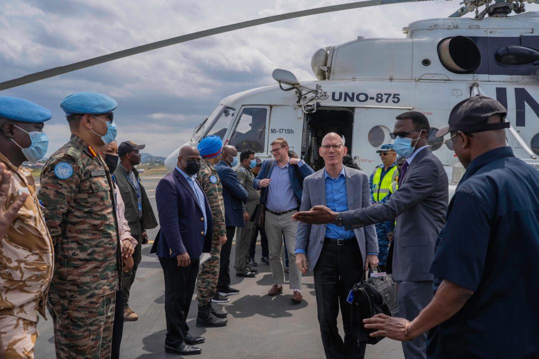 Arrivée du chef de la MONUSCO à Goma, James Swan [Photo d’illustration]