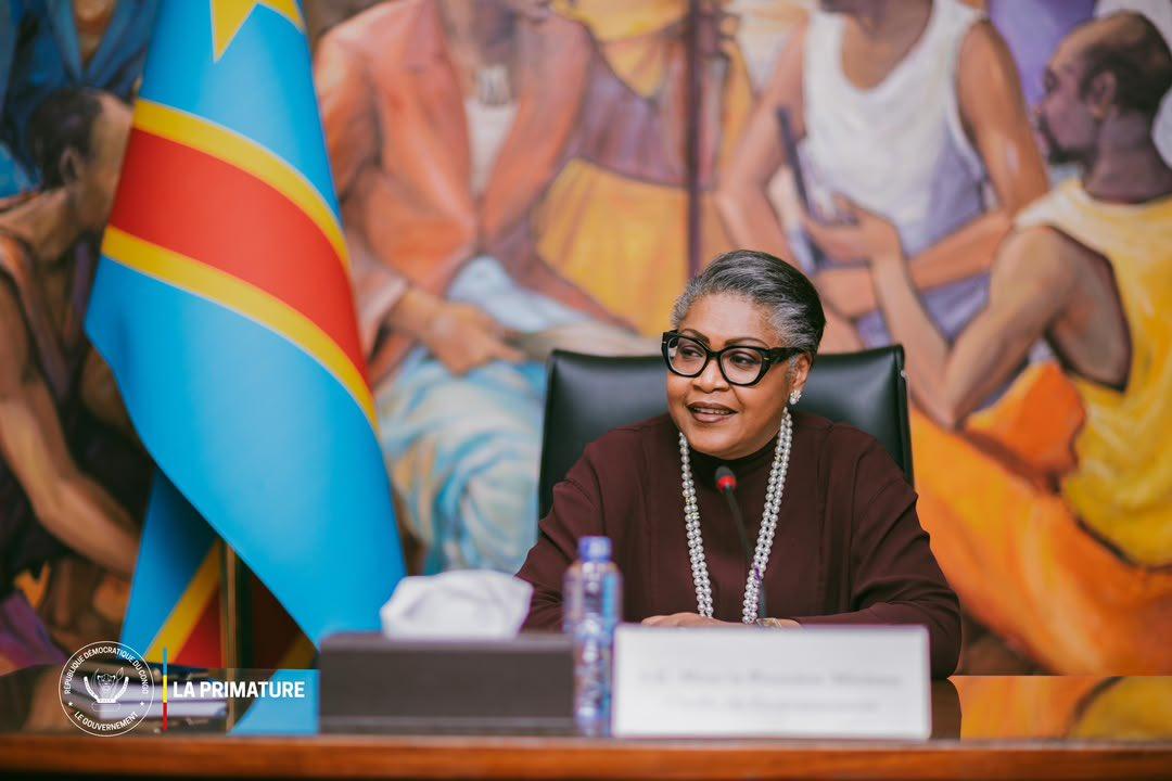 Judith Suminwa,  Première ministre de la RDC
