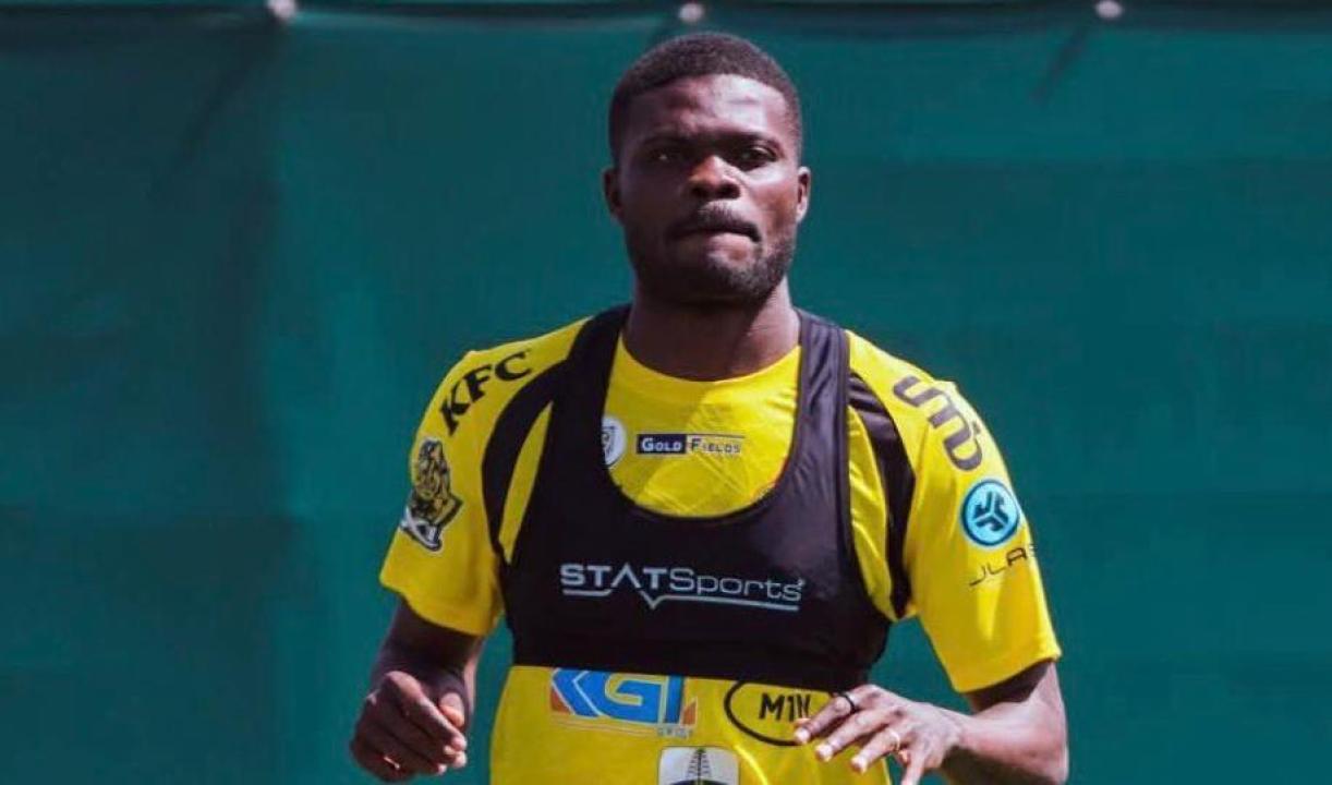 Le milieu de terrain ghanéen Thomas Partey lors d'une séance d'entraînement [photo d'illustration]