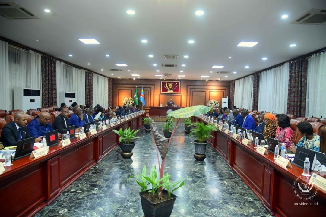 Les membres du gouvernement au cours du conseil des ministres [photo d'illustration]