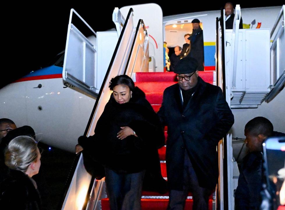 Félix Tshisekedi et son épouse Denise Nyakeru.