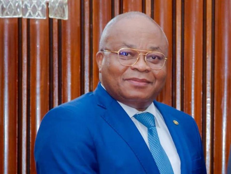 Paul-Gaspard Ngondankoy, député national, initiateur du projet de loi sur le référendum en RDC