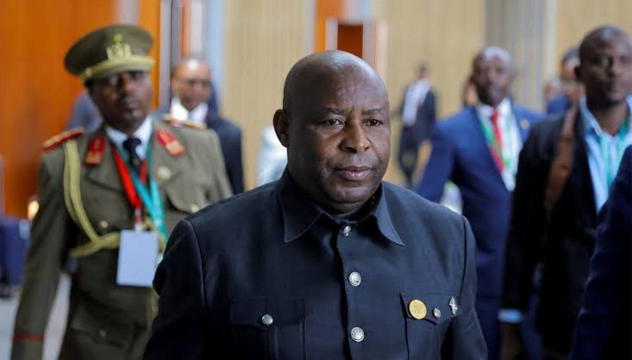Évariste Ndayishimiye,  président du Burundi [photo d'illustration]