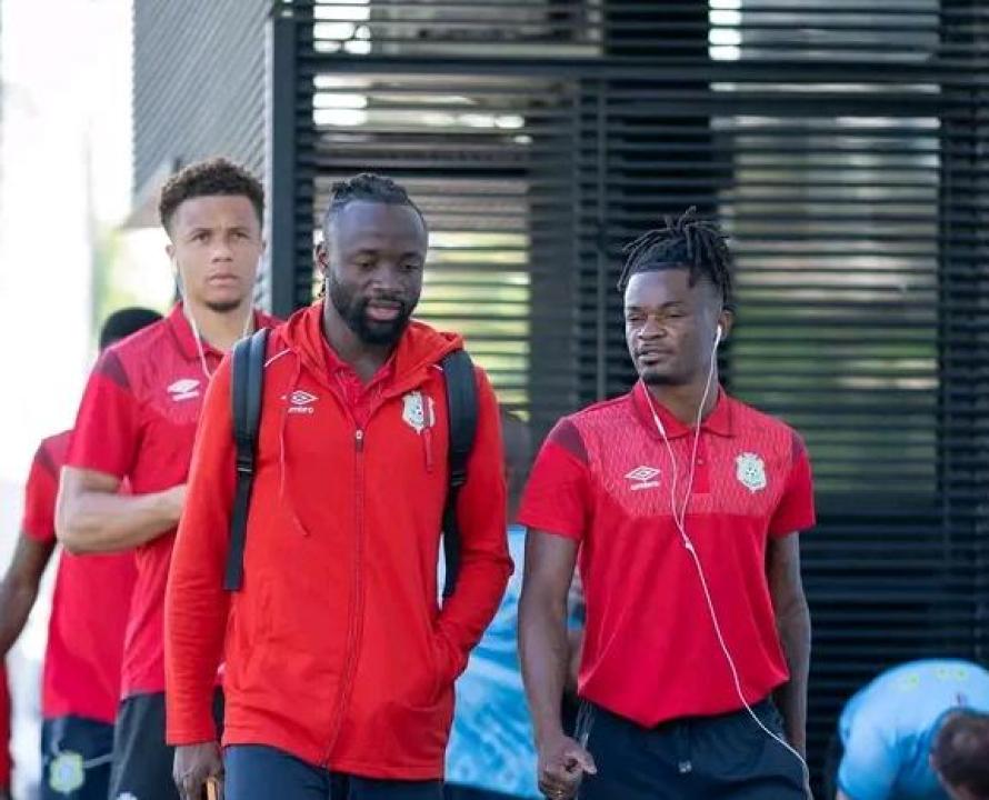 Steve Kapuadi, Fiston Mayele, et Bryan Cipenga [Photo d'illustration]