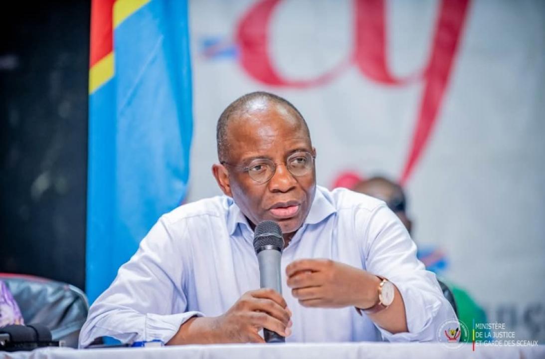 Le ministre de la Justice Guillaume Ngefa [photo d'illustration]