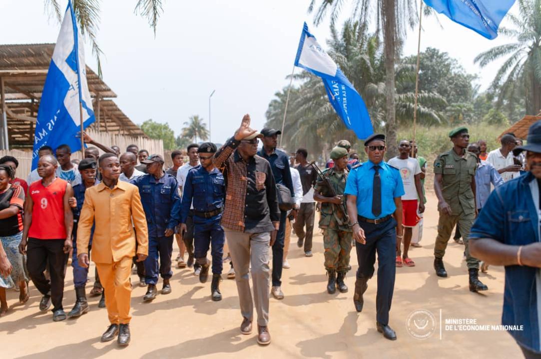 Le VPM de l'économie nationale Daniel Mukoko Samba, arrivé à Boende [photo d'illustration]