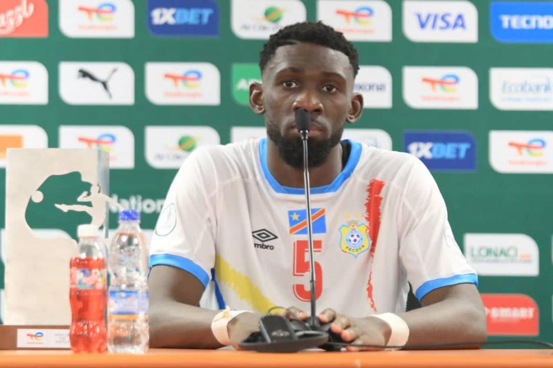 Dylan Batubinsika, défenseur de la RDC [Photo d'illustration]