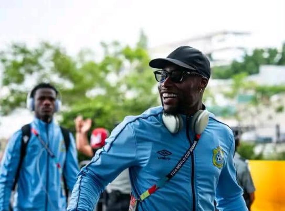 Lionel Mpasi et Matthieu Epolo lors de l'arrivée à Guadalajara. [Photo d'illustration]