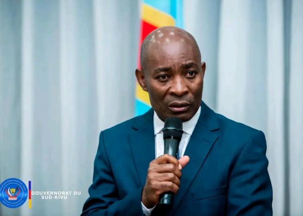 Jean-Jacques Purusi, gouverneur de la province du Sud-Kivu