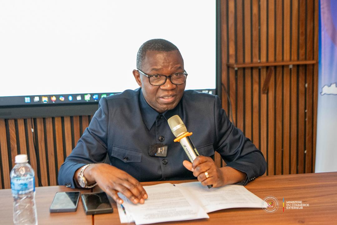 Julien Paluku Kahongya, ministre du Commerce extérieur en RDC