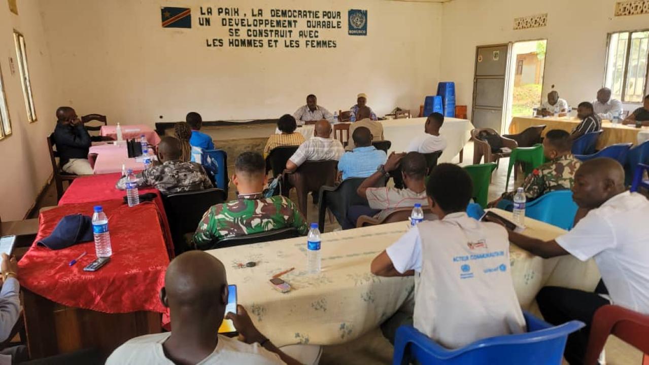Les habitants de Mambasa avec la Monusco [photo d'illustration]