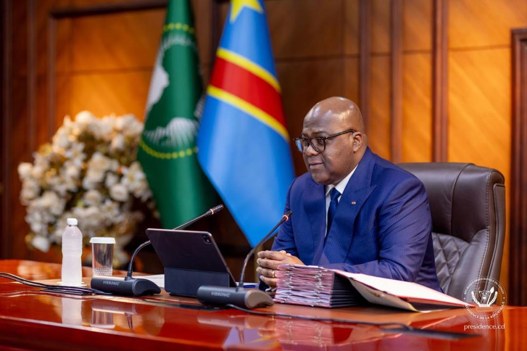 Félix-Antoine Tshisekedi Tshilombo,  Président de la République démocratique du Congo