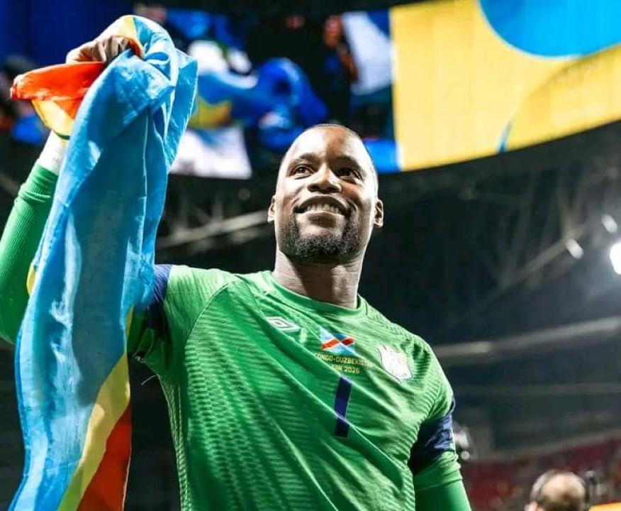 Le gardien de l'équipe nationale de la RDC, Lionel Mpasi. [Photo d'illustration]
