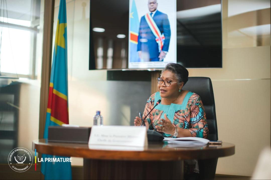 Judith Suminwa,  Première ministre de la RDC