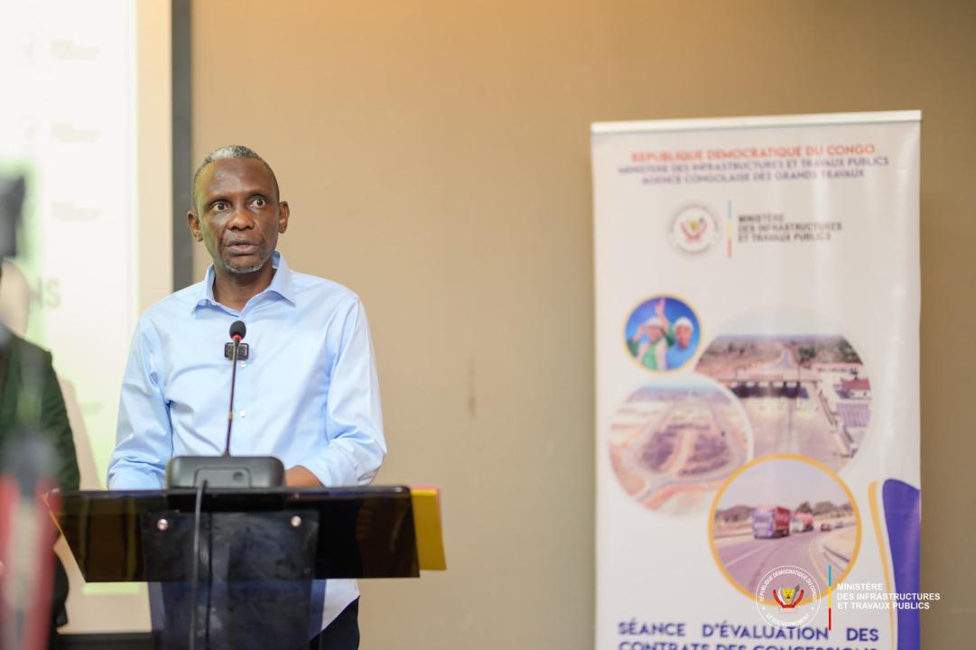 John Banza Lunda, ministre des Infrastructures et Travaux publics en RDC [photo d'illustration]