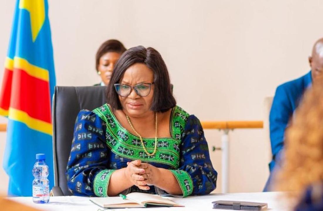 Marie Nyange Ndambo,  ministre de l’Environnement en RDC