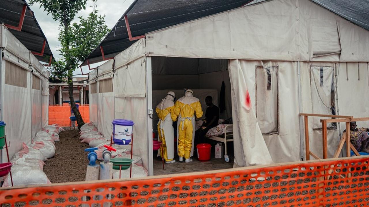 Un centre de traitement Ebola [photo d'illustration]