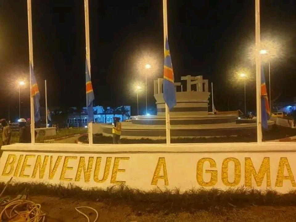 Rond-point BDGL de Goma