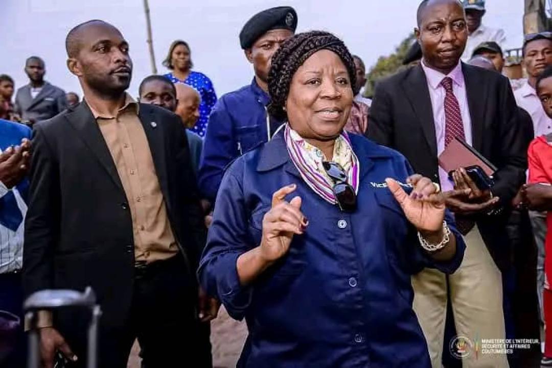 Eugenie Tshiela, vice-ministre de l’Intérieur en RDC