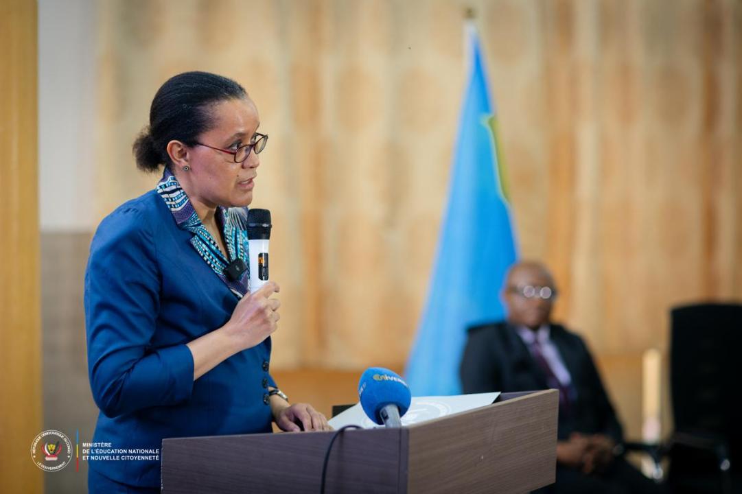 La ministre d'Etat en charge de l'Education nationale, Raïssa Malu