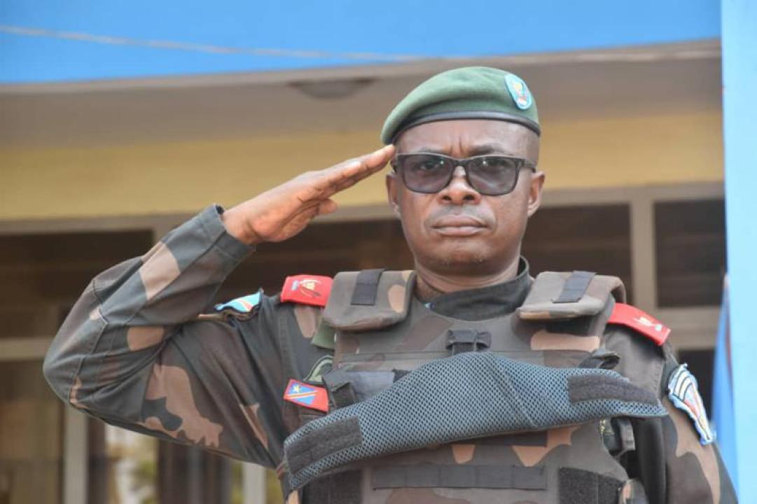 Le général-major Kakule Somo Evariste, gouverneur militaire du Nord-Kivu